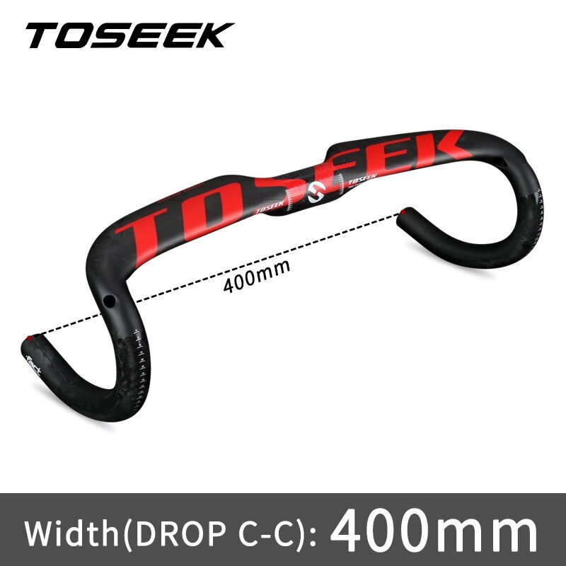 Full Carbon Fiber Handlebar Road Bicycle Integrated Handlebar Bicycle Drop Bar