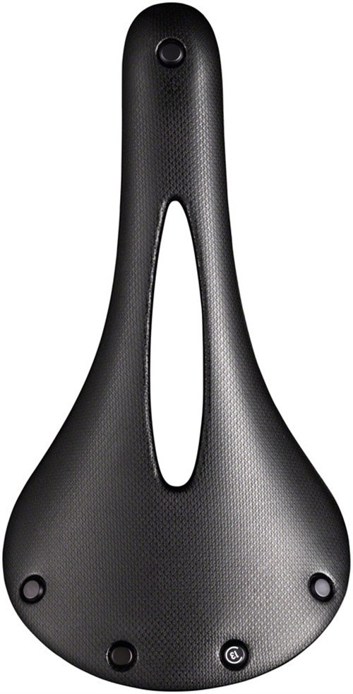 Brooks C13 Carved Saddle – Carbon, Black, 158mm