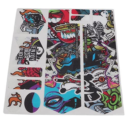 Front Fork Sticker Scratch PVC Front Fork Protector Decal for Mountain Bikes