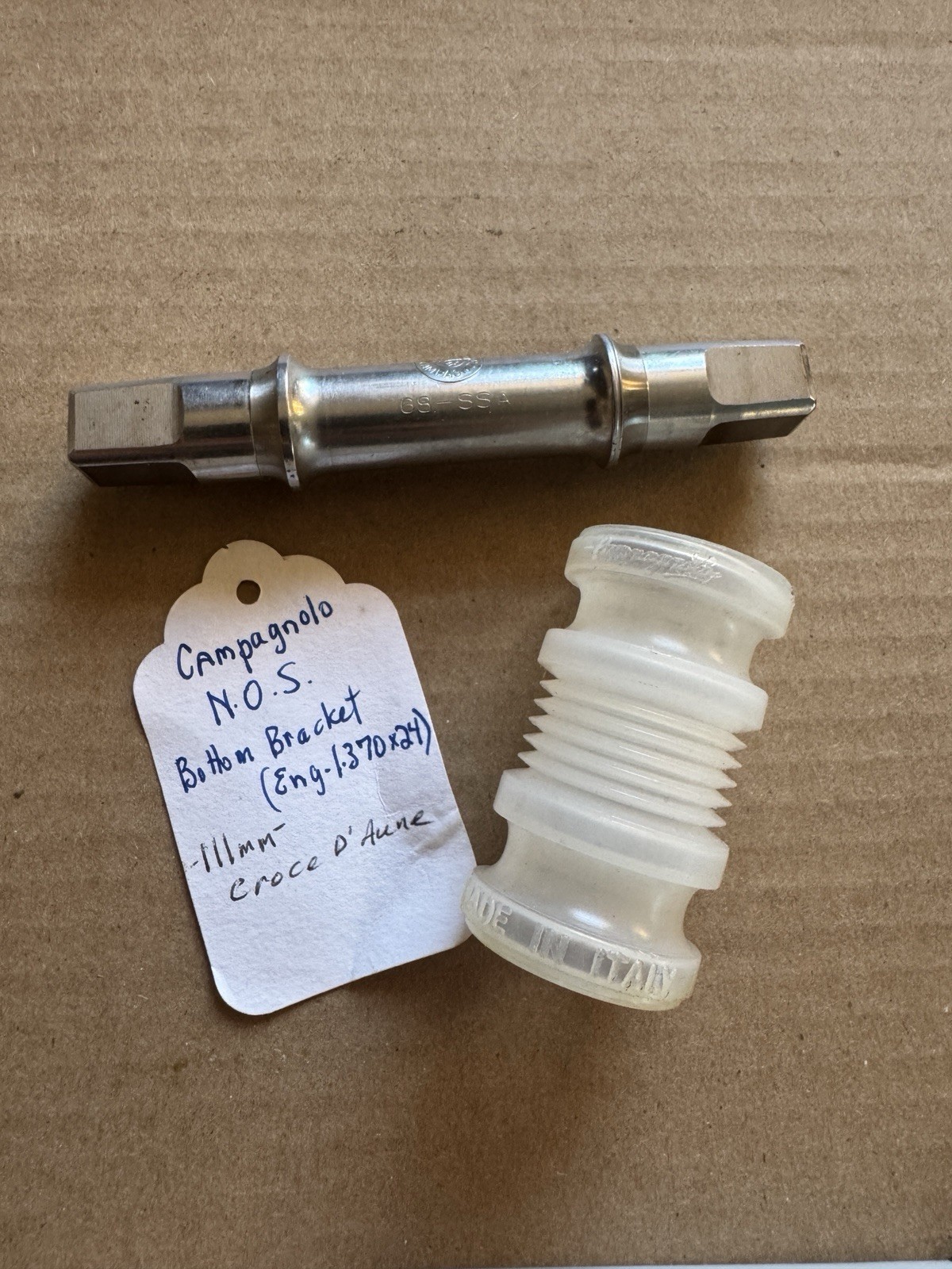 Campagnolo Croce d’Aune BB 68-SSA English 1.370×24 111mm NOS