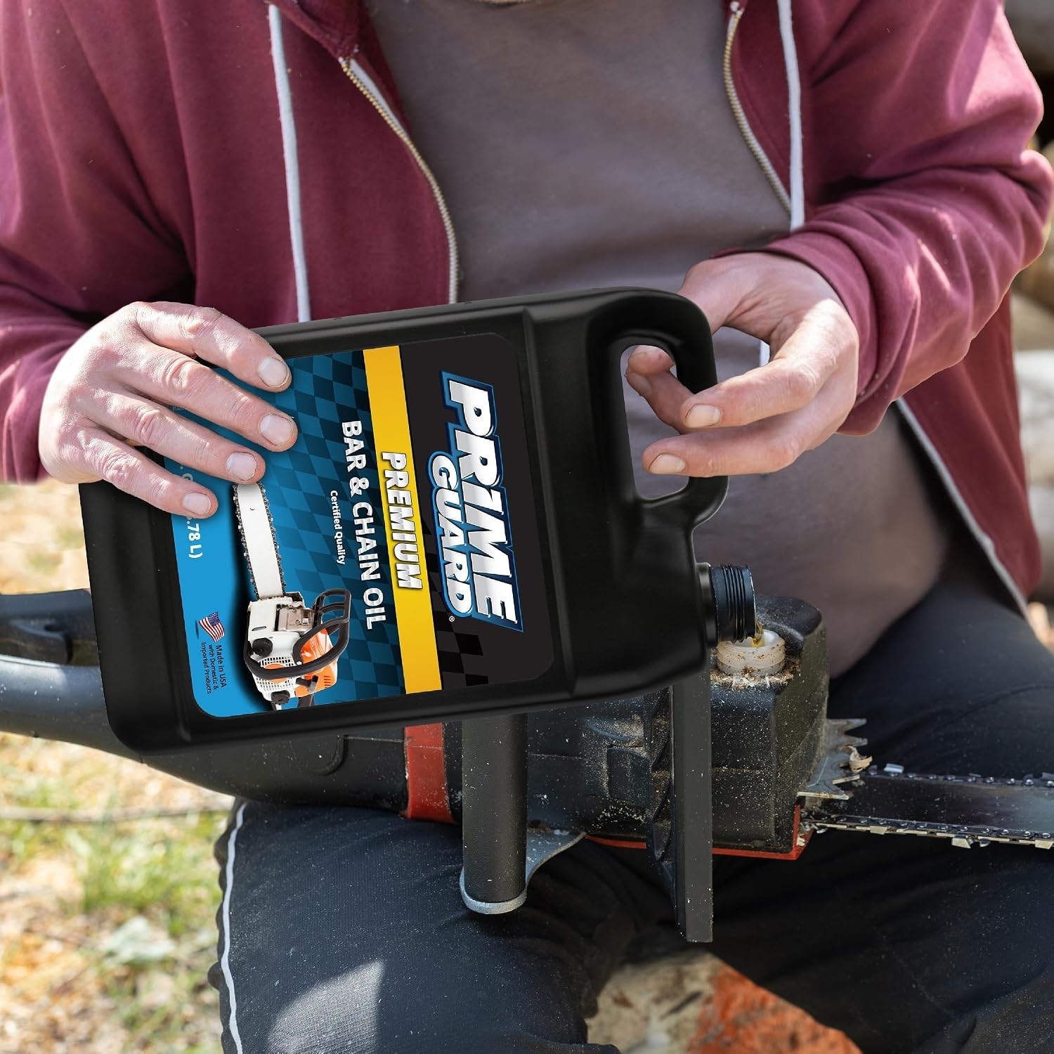 1 Gallon Bar & Chain Oil for Chainsaws – Optimal Performance Under Any Condition