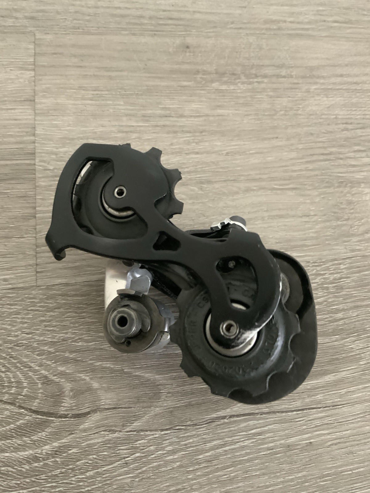 CAMPAGNOLO RECORD TITANIUM REAR DERAILLEUR CARBON TITANIUM 10 OR 9 SPEED