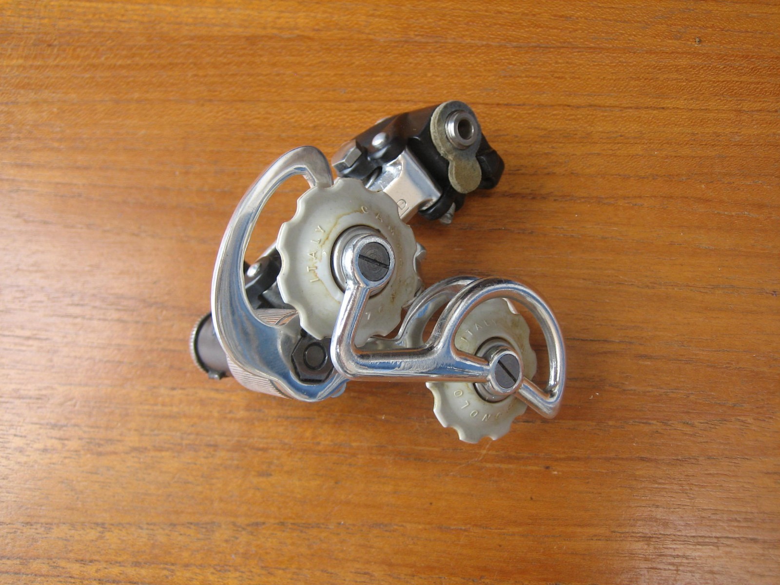 NOS Last Generation 1980 Campagnolo Super Record Clamp On Front /Rear Derailleur