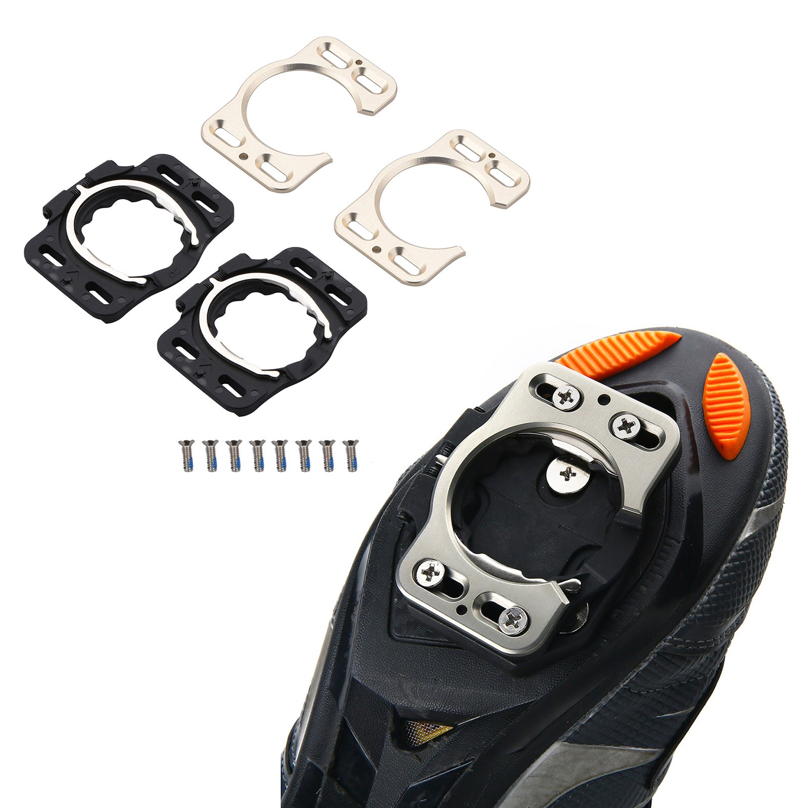 1Pair Durable Aluminum Alloy Bicycle Cycling Shoe Cleat Cover For Speedplay Zero