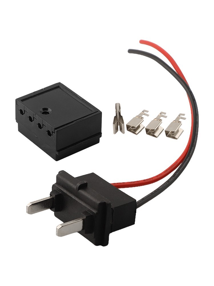 Black Electric Bicycle For Silverfish Battery Box Connection Base Accessory Set
