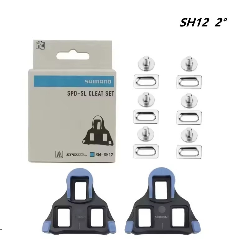 SHIMANO CLEATS SM-SH10 SM-SH11 SM-SH12 RED YELLOW BLUE SPD-SL PEDALS SHOE BIKE
