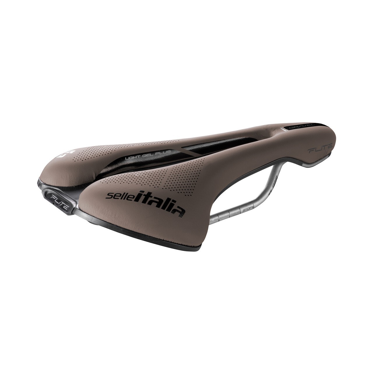 SELLE ITALIA SADDLE FLITE BOOST GRAVEL BROWN SUPERFLOW Ti316 L3 145MM 248MM NEW