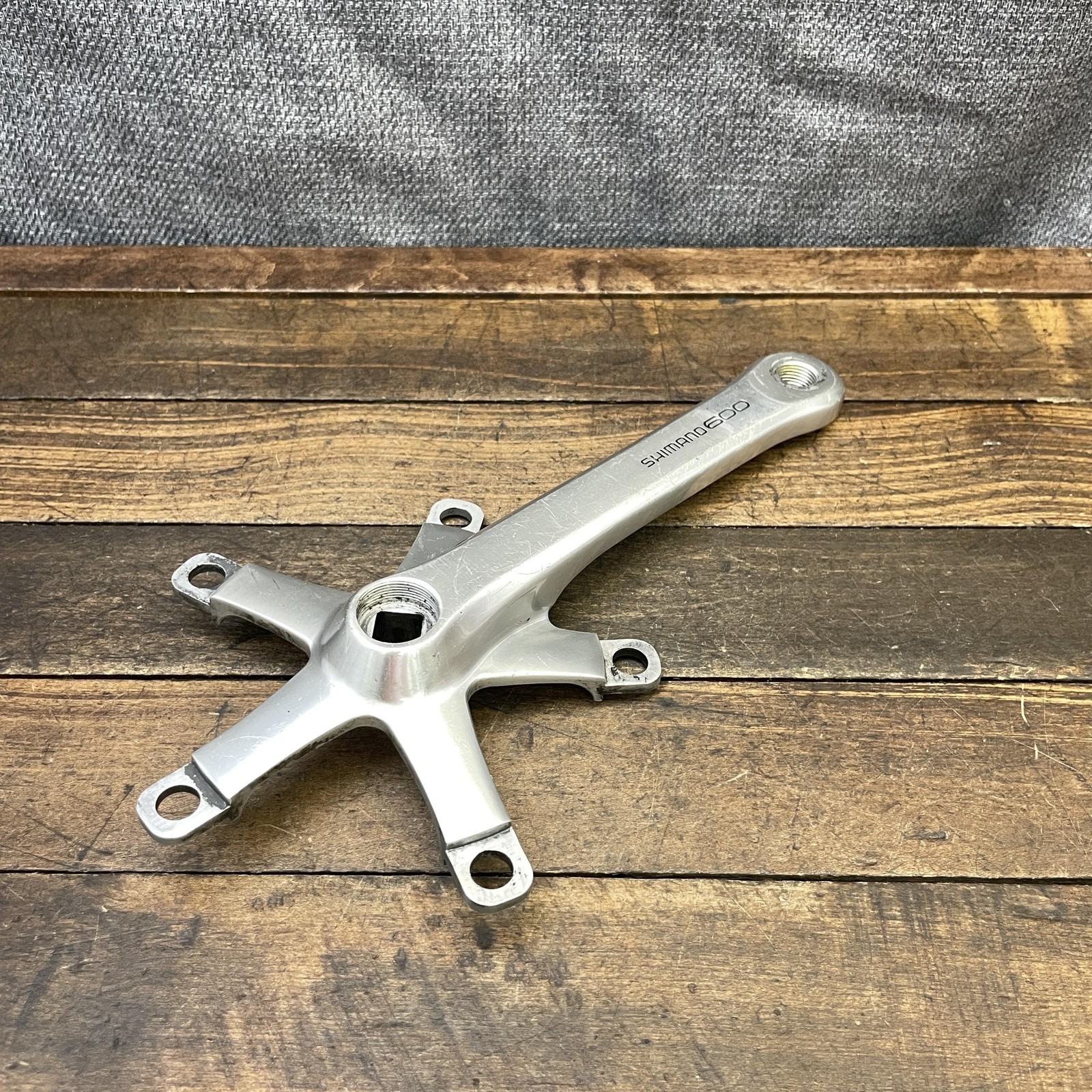 Vintage Shimano 600 FC-6207 Crank Arm RIGHT 170mm 130 BCD Road Japan Square