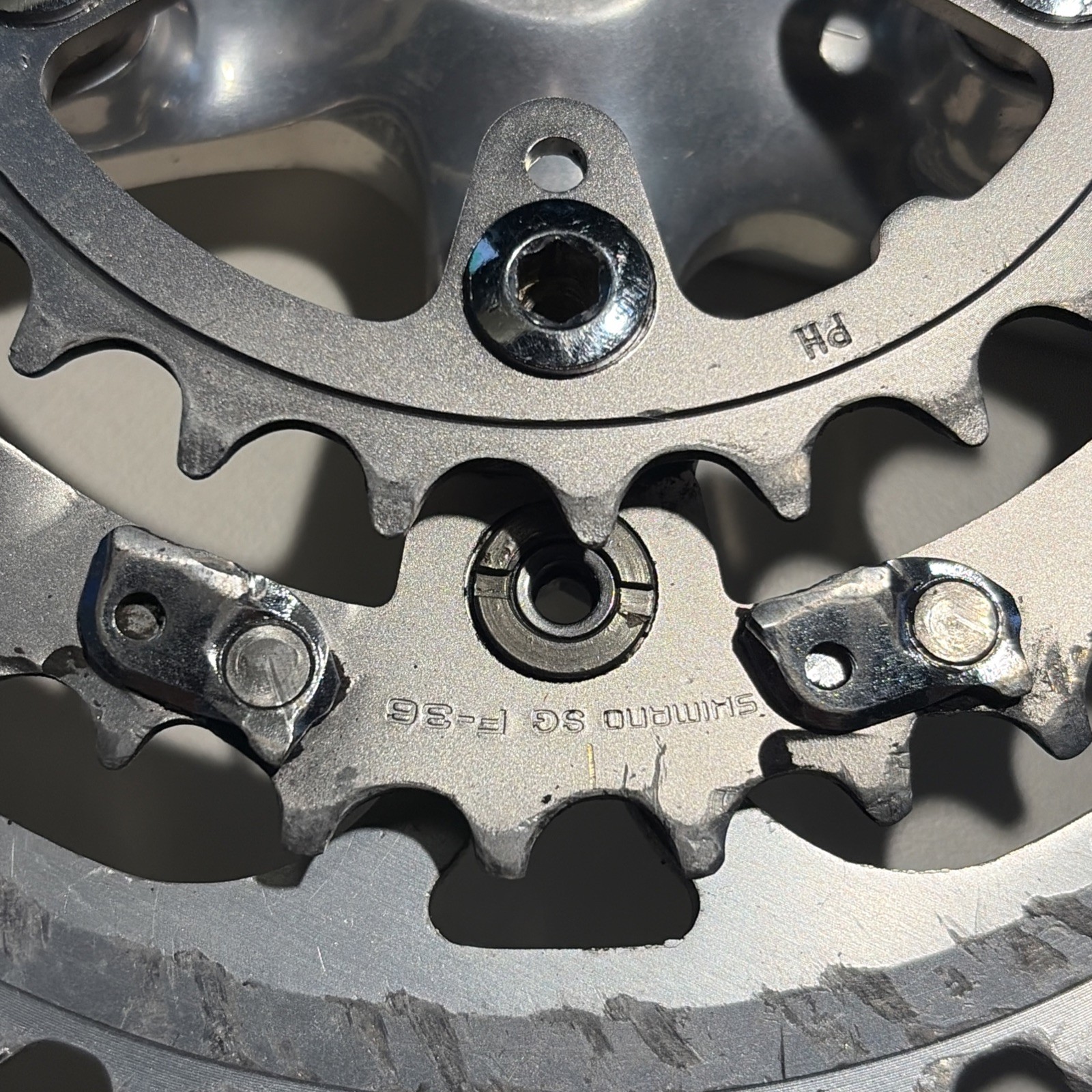 Ritchey Logic Crankset 170mm Sugino Japan Square Taper 46/36/26T Triple MTB