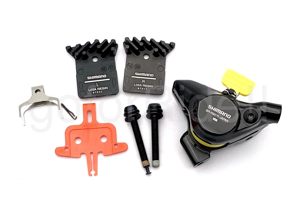 Shimano DURA-ACE BR-R9270 Disc Brake Caliper Flat Mount, Front/Rear/Set