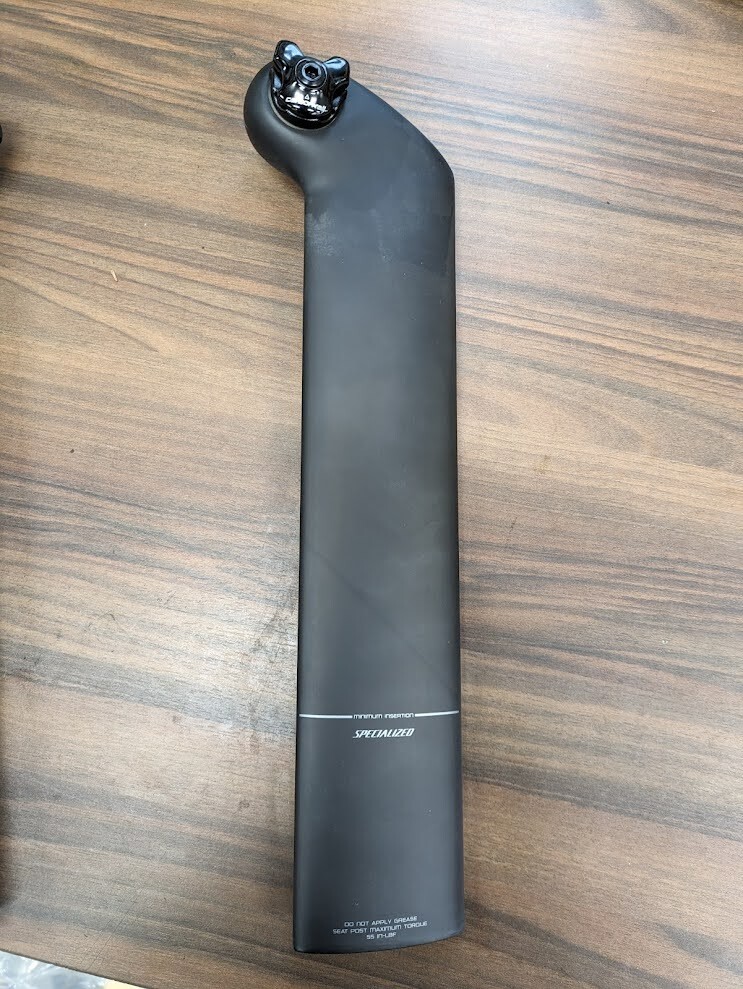 Specialized Shiv Module Aero, FACT Carbon, +/-37.5mm 350mm seatpost