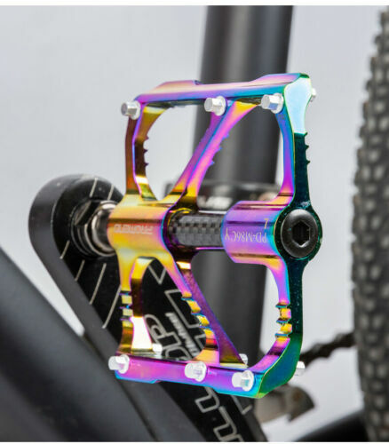 PROMEND 9/16 inch Aluminium Carbon Bicycle Pedal MTB Road Bike Pedal 3 Bearings