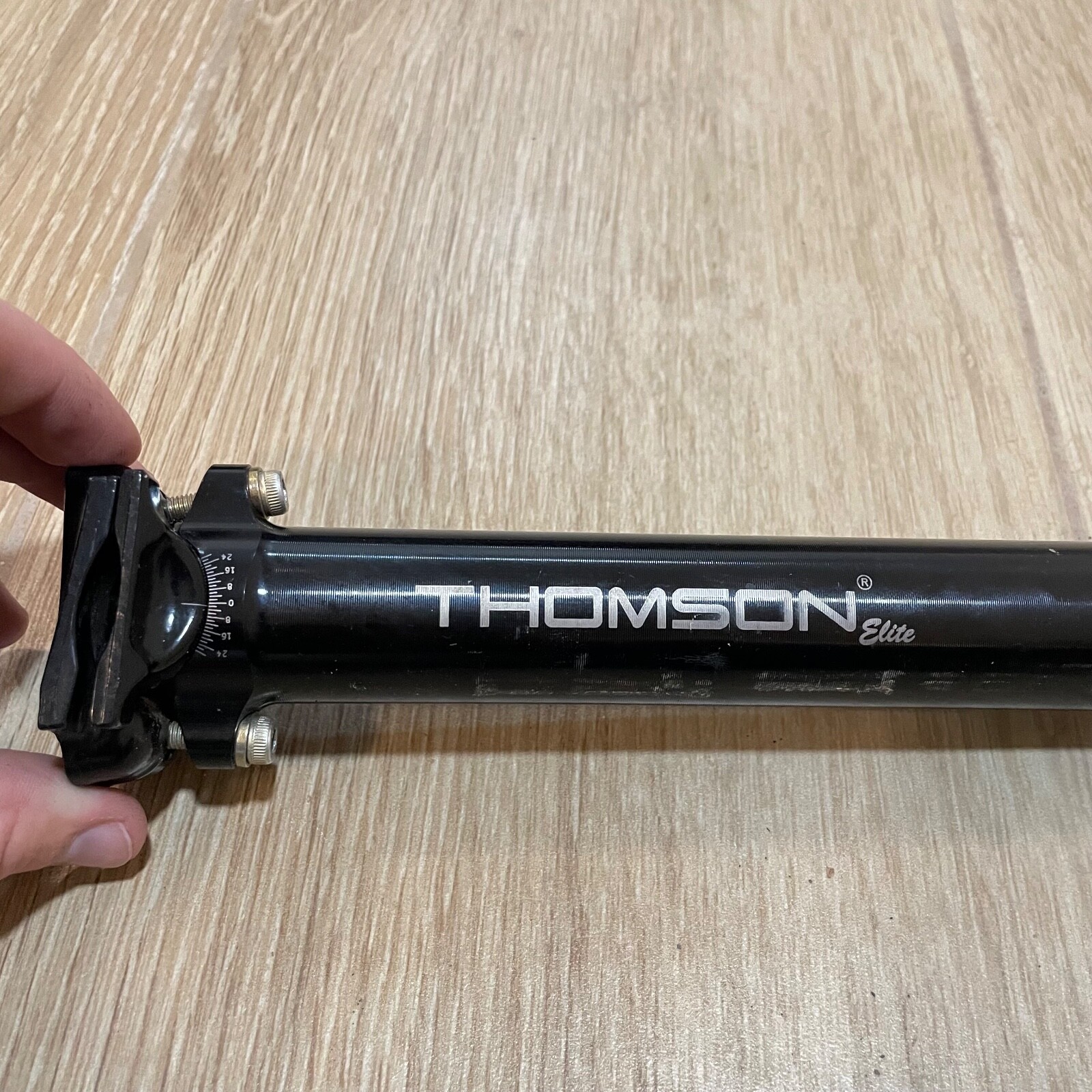 Thomson Elite 31.6 x 367mm Seatpost Black MTB Post SP E109