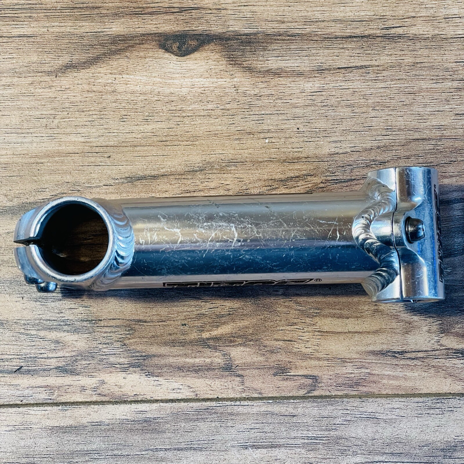 Titec 135mm MTB Stem 1 1/8 10 Degree 25.4 Polished Aluminum