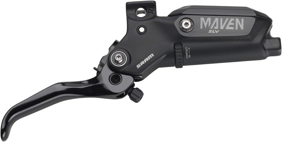 SRAM Maven Silver Hydraulic Disc Brake Lever Assembly Aluminum, Ambidextrous,