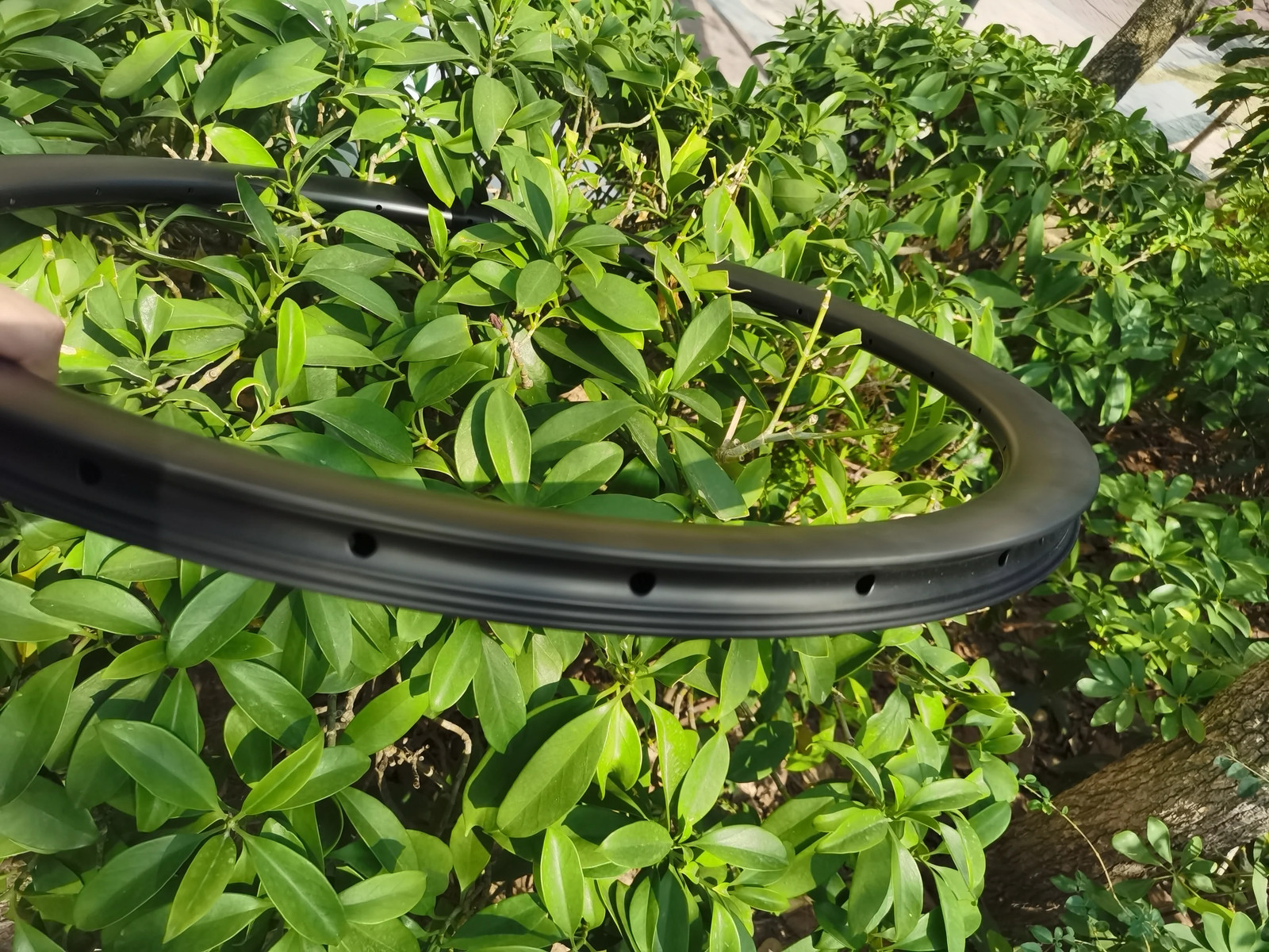 Asymmetric Carbon Road Bike Rims 50mm Depth 700C Matte/Glossy Finish 16-32Holes