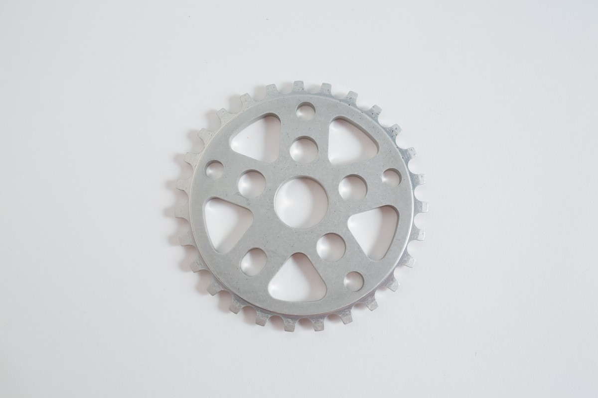 NOS Odyssey Chase Hawk C-512 27T BMX Sprocket Raw 7075-T6 Aluminum