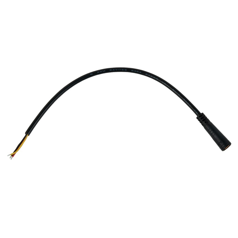 Extension Cord 22cm Black 2/3/4/5/6 Pin Cable Waterproof Connector Signal Line