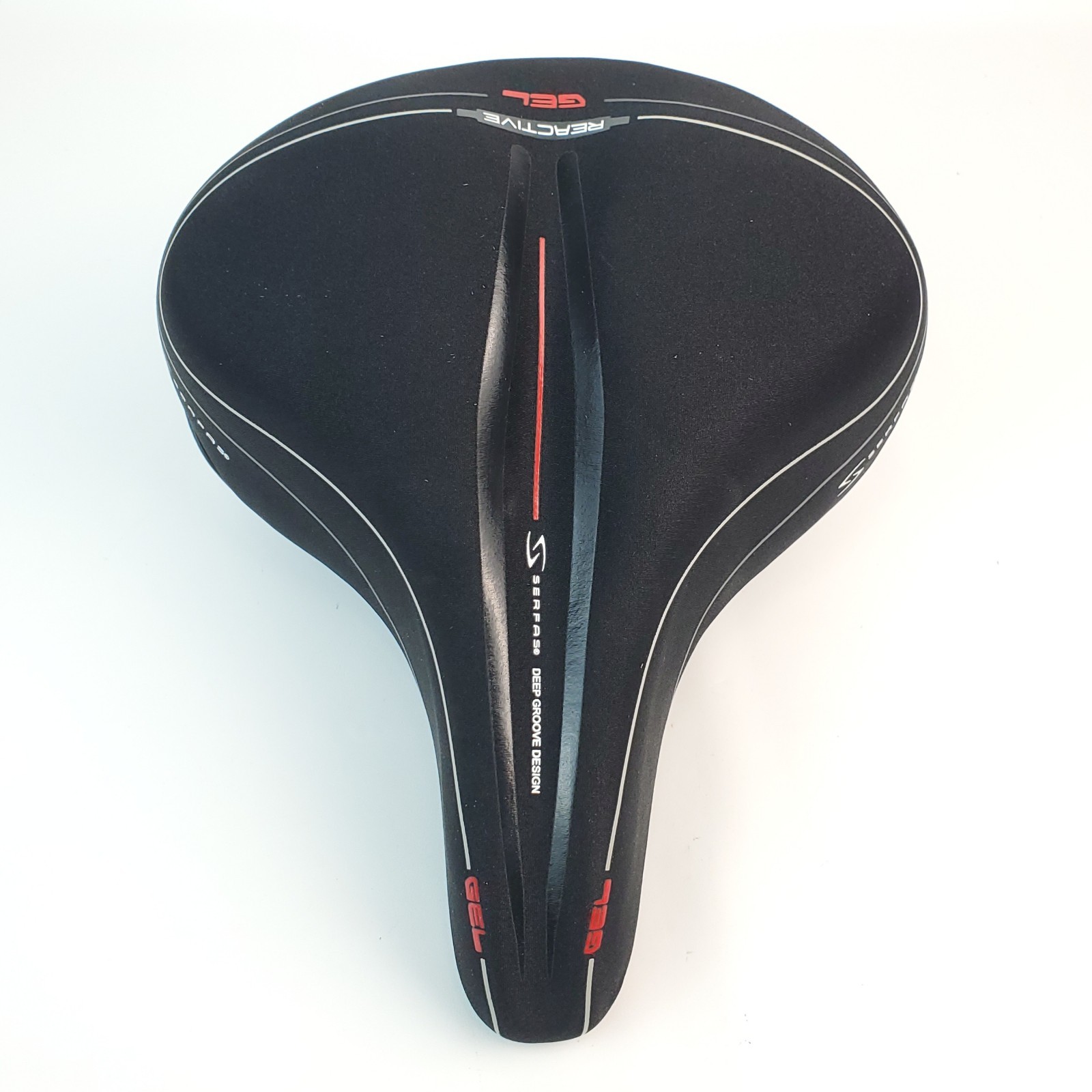 Bicycle Seat Serfas CR-762 Cruiser Saddle w/Lycra Cover