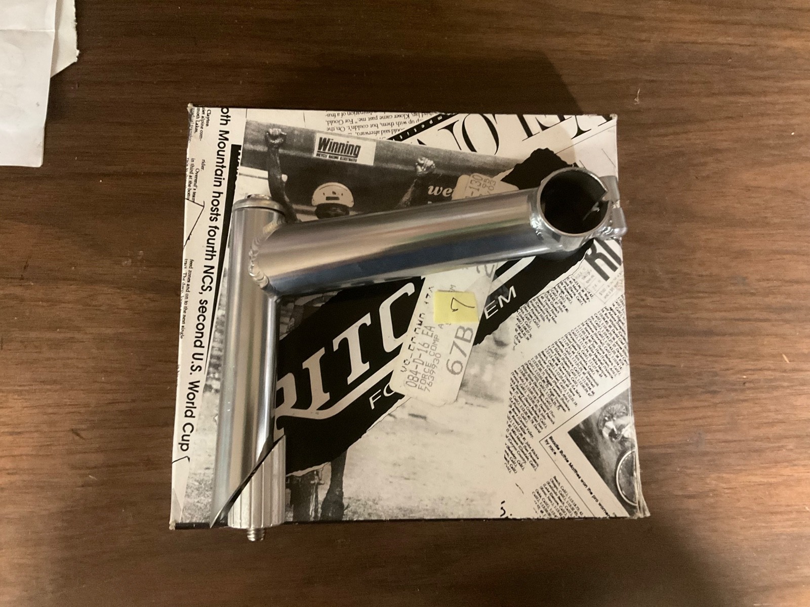Ritchey quill stem, 1″, 130 ext. NIB 25.4,