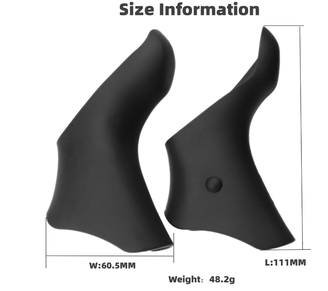 Bike Brake Levers Hoods Compatible with Shimano 105 ST-5600/5601/6600 Ultegra.
