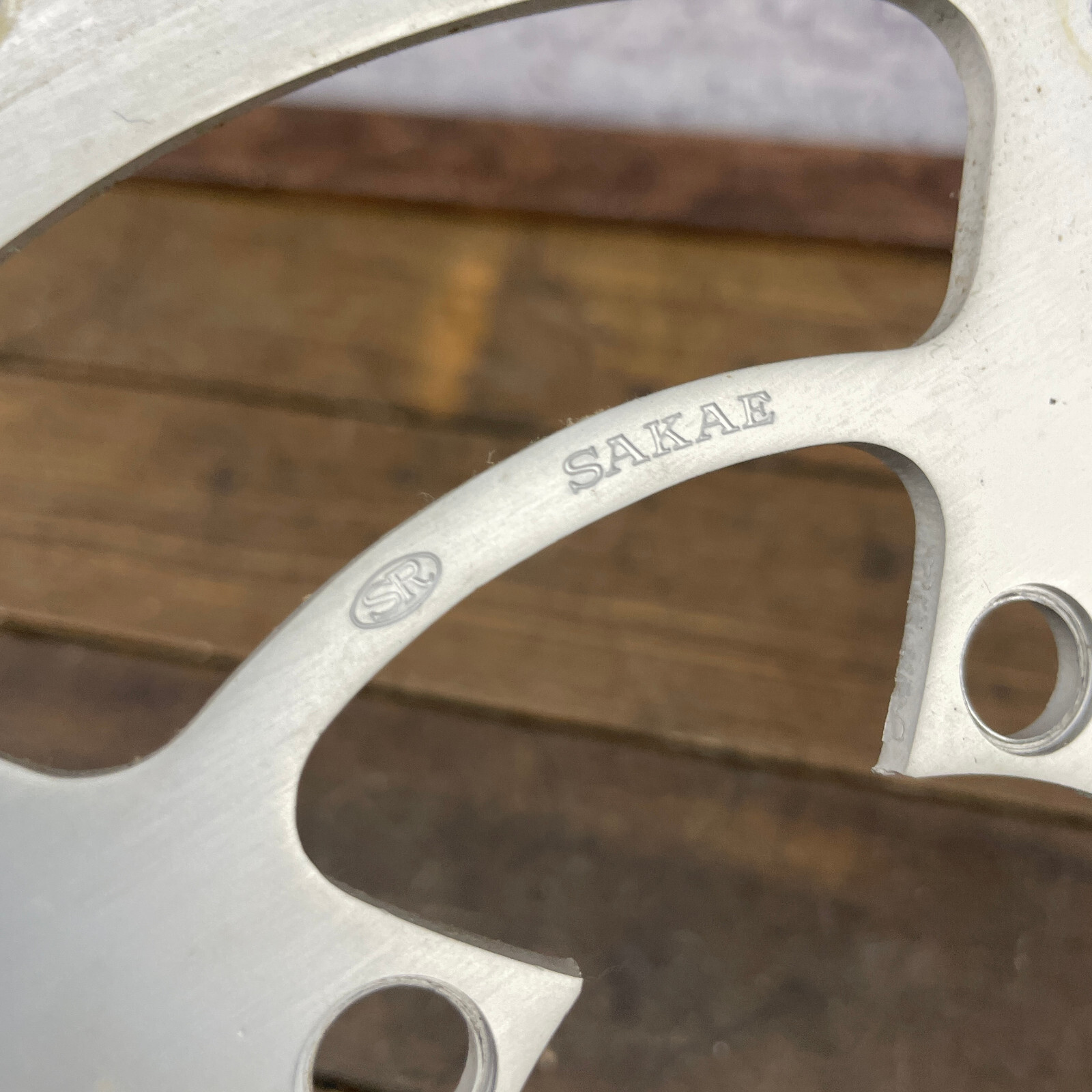 Vintage SR Sakae Apex 52t Chainring NOS 86 BCD 52 Tooth Stronglight Sprocket