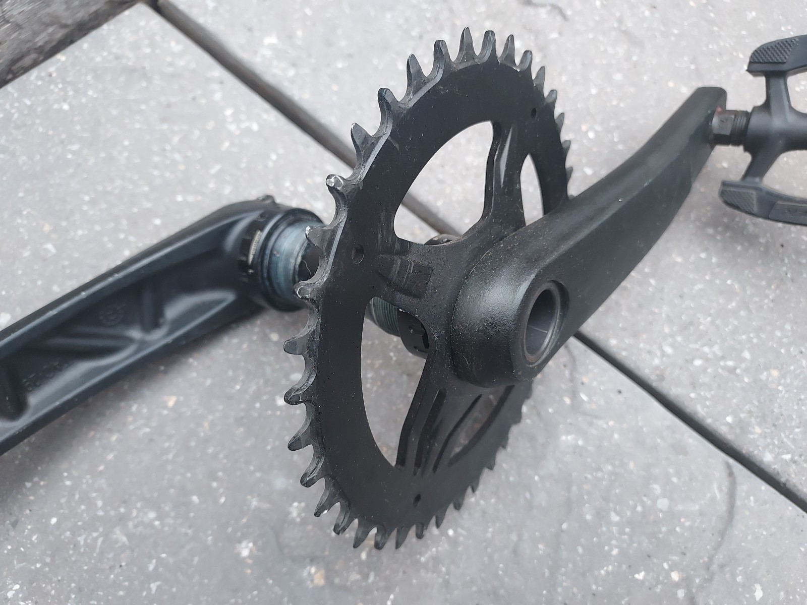 Samox TAC-29 Crankset – 11-Speed, 40t, Direct Mount Samox, 170mm Arms + BB