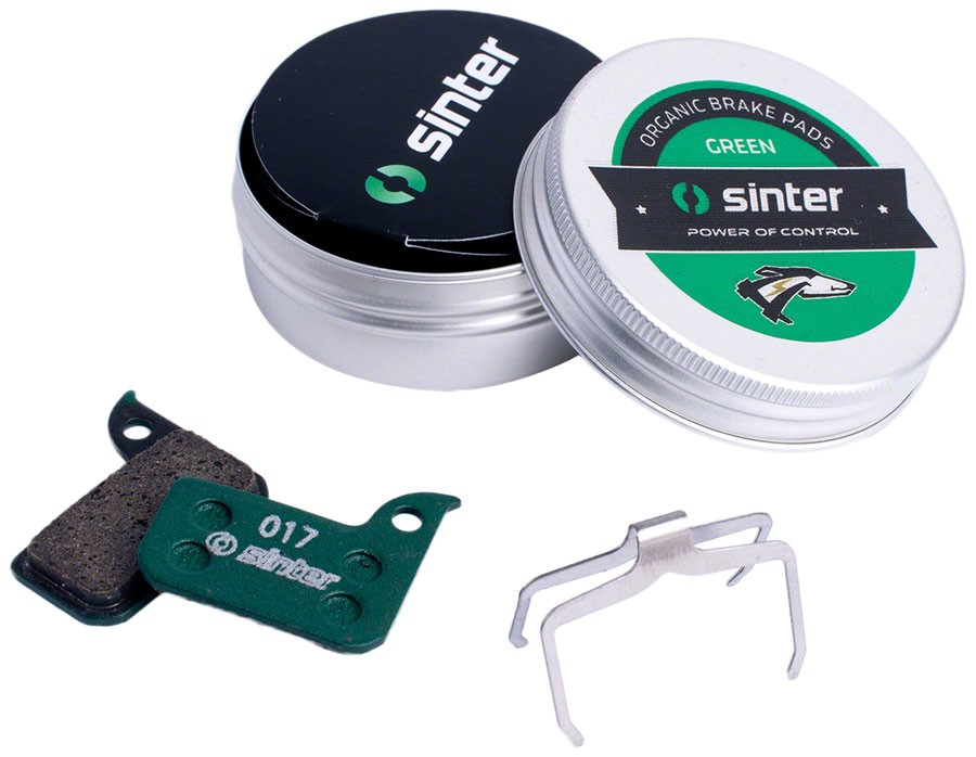 Sinter Green s2032 Compound Organic Disc Brake Pads – SRAM, Sinter Type 017,