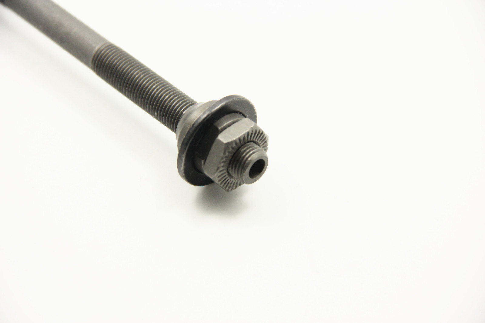 Bicycle Bike 3/8 X 145mm Hollow Axle Rear Axle Hub Black 26tpi