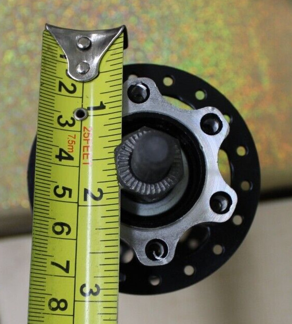 Front Rear Cassette Wheel Hub Disc Adapter 36 Fit Disc Brake & 7 speed freewheel