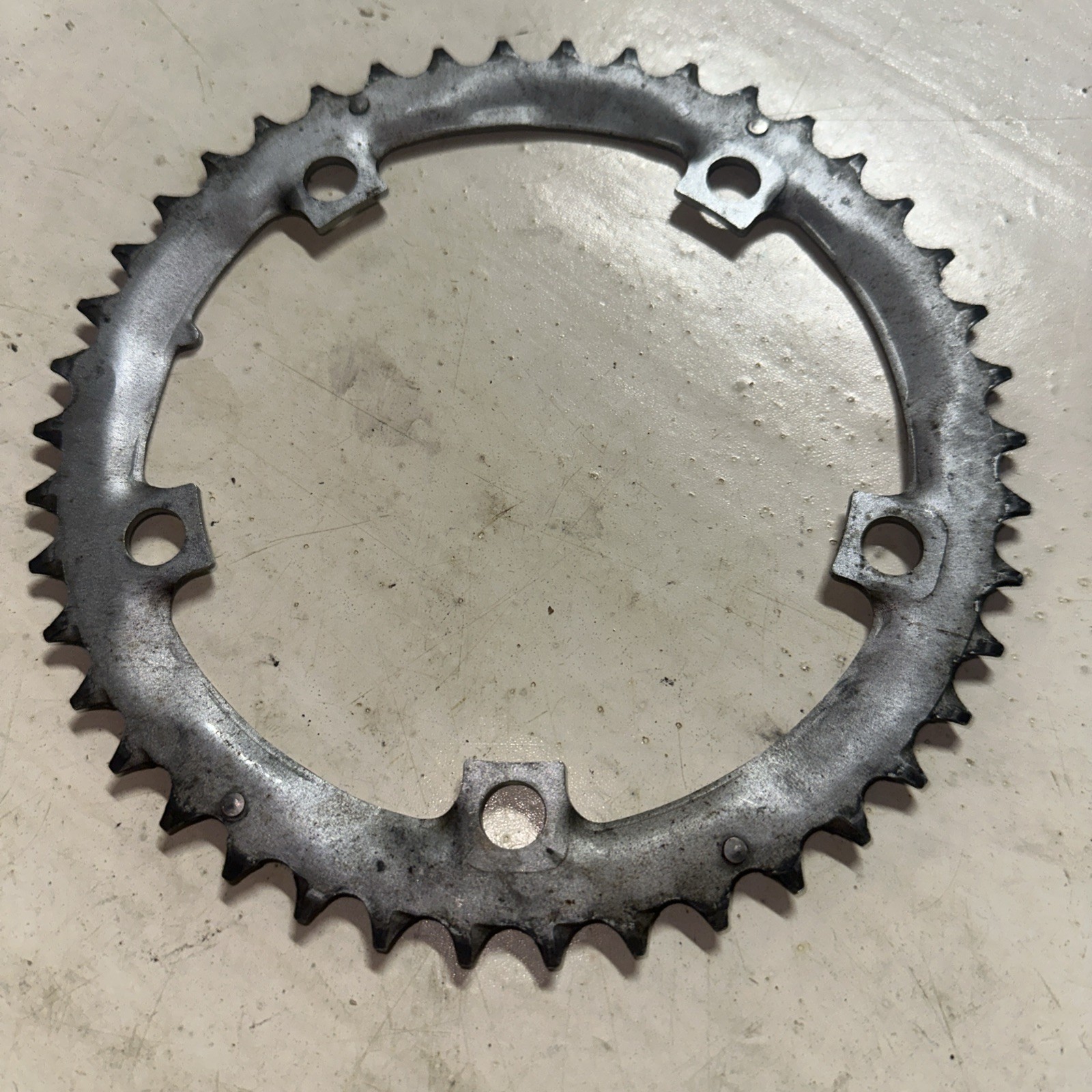 Shimano Inner 42 Tooth chainring 42T Silver 130 mm BCD 5 Arm Used For 42-52 V3