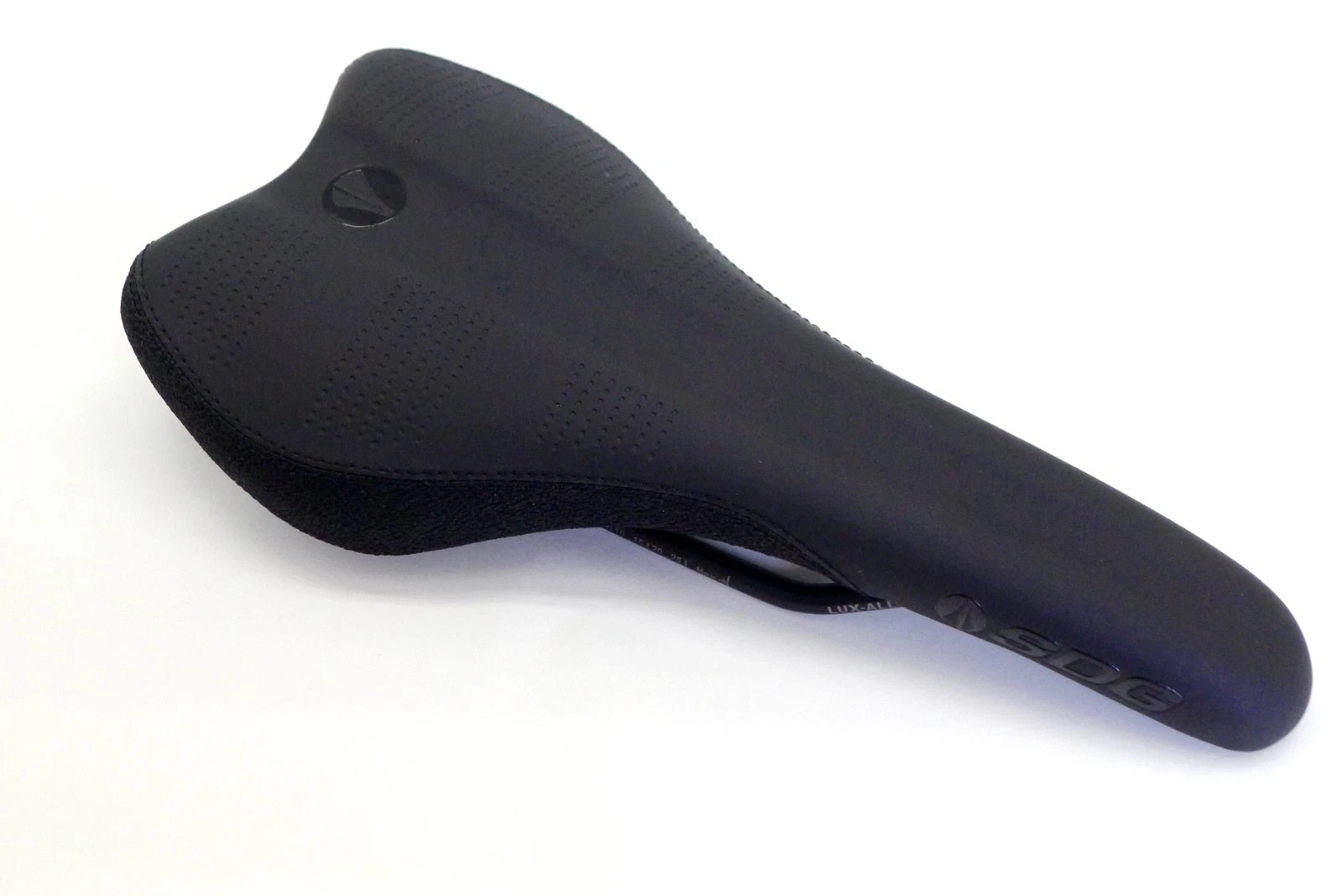 SDG Radar Saddle – Lux-Alloy Rail – Black/Black