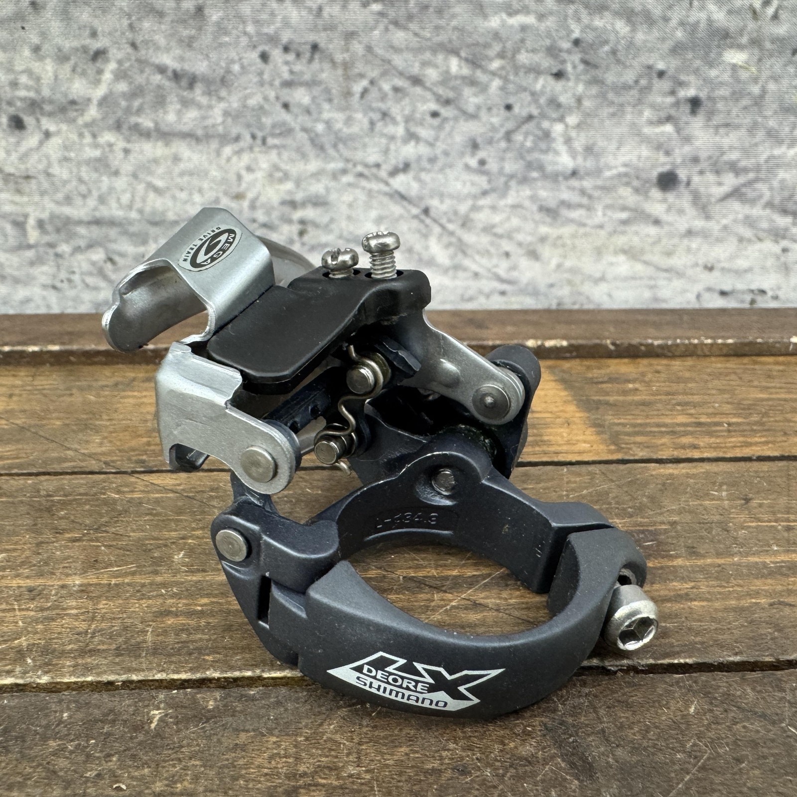 Shimano Deore LX FD-M570 Front Derailleur 34.9 Clamp Triple 9s Bottom Pull MTB