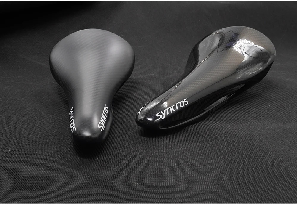 Road Bicycle Carbon Saddle Seamless Aerodynamic/ergonomic Synthetic Design Seat