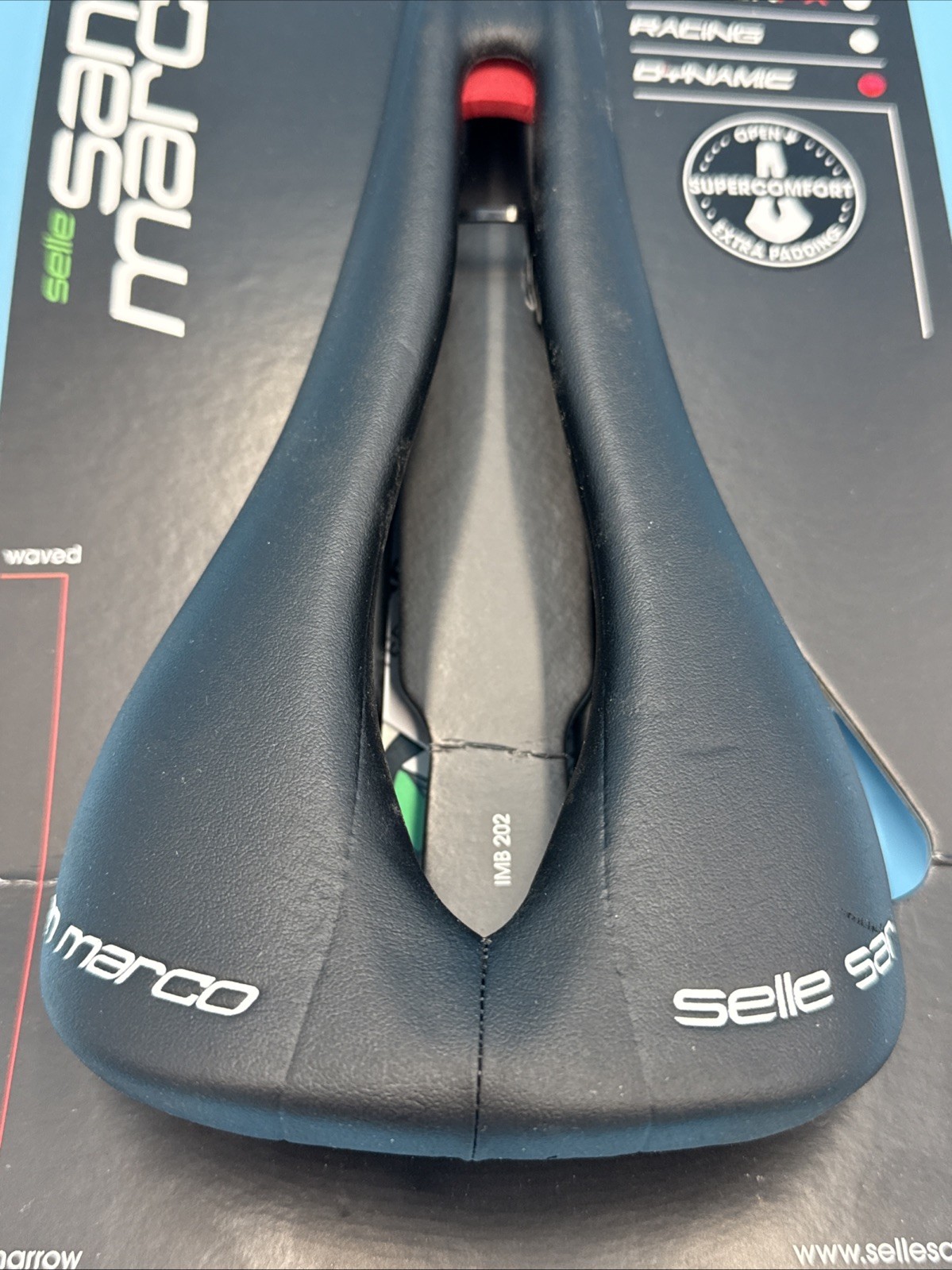 NOS Selle San Marco CONCOR Super Comfort Dynamic Narrow Black Manganese Rail