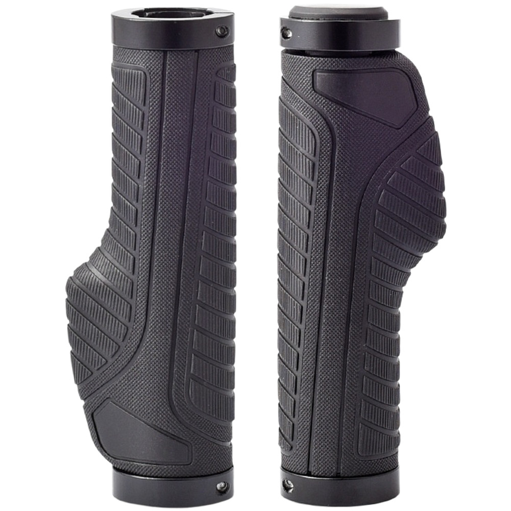 Shock Absorbing Grips Bike Grips Aluminum Alloy Rings Vibration Reduction