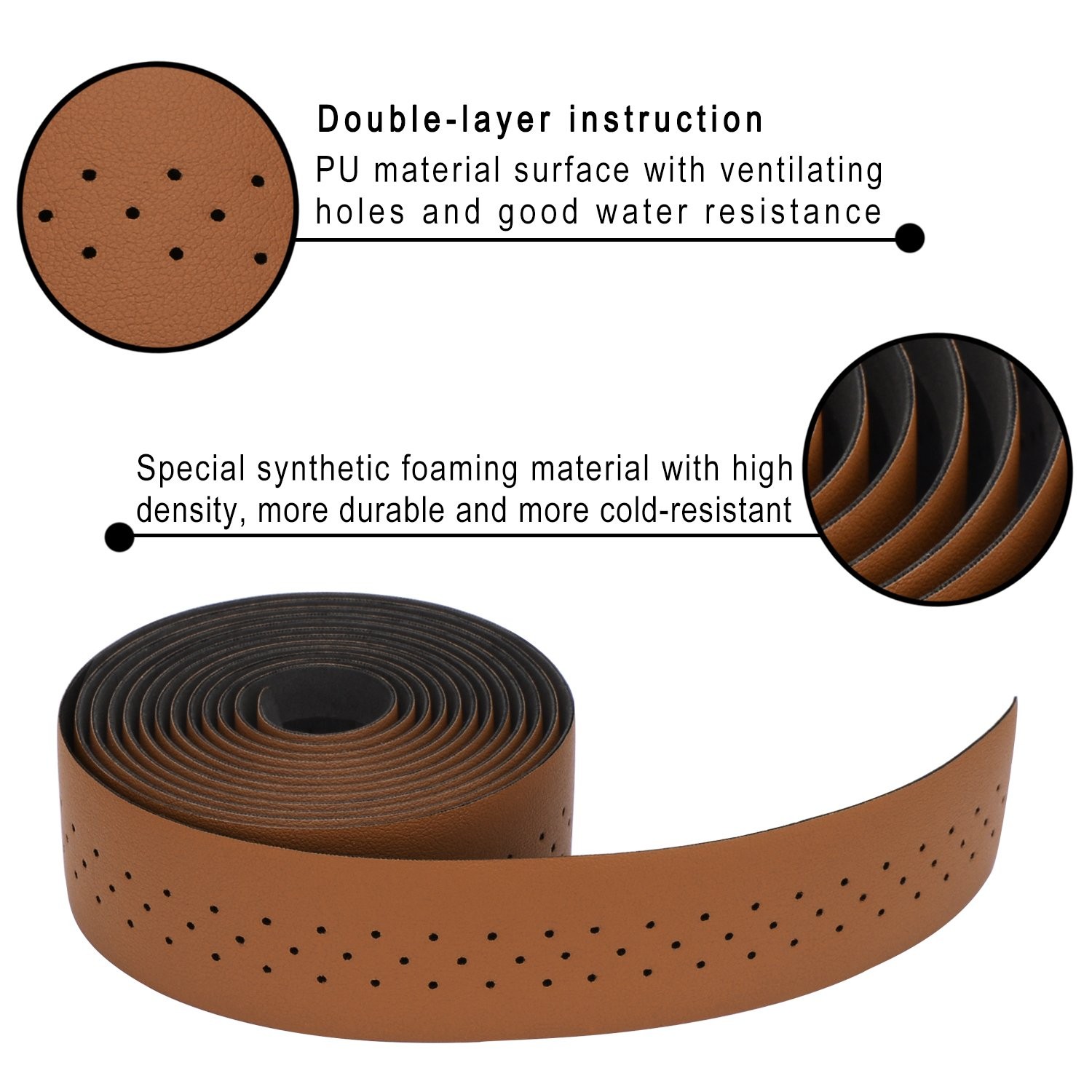 TOPCABIN® Camouflage Series Comfort Gel Road Bike Handlebar Tape Bike Bar Tape