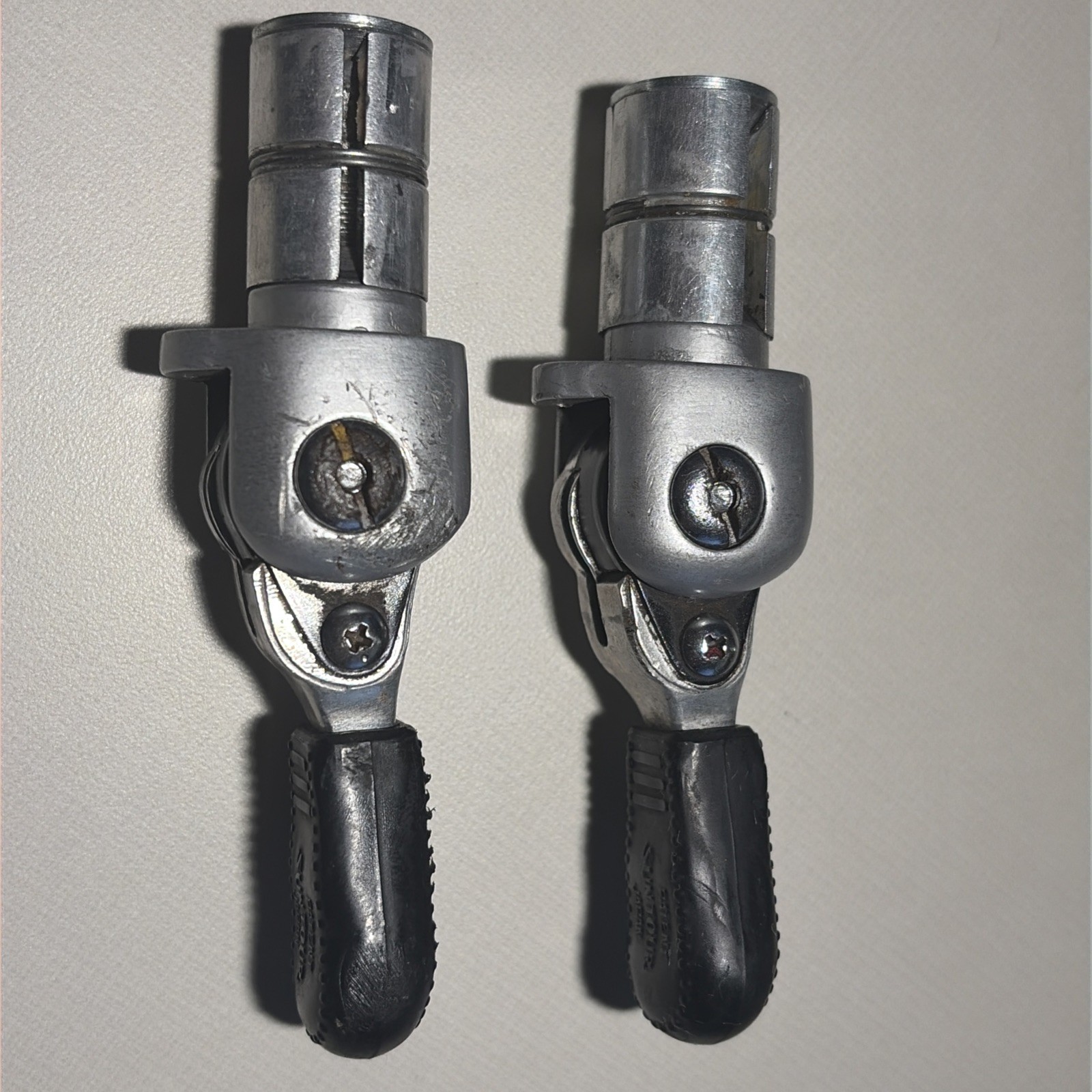 Vintage Suntour Power Ratchet Bar End Friction Shifters Japan Road Touring
