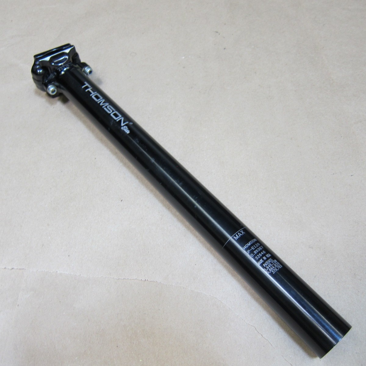 Thomson Elite 30.9 x 367mm Seatpost 0mm SB 7 x 7mm SP-E128 Road MTB Alloy