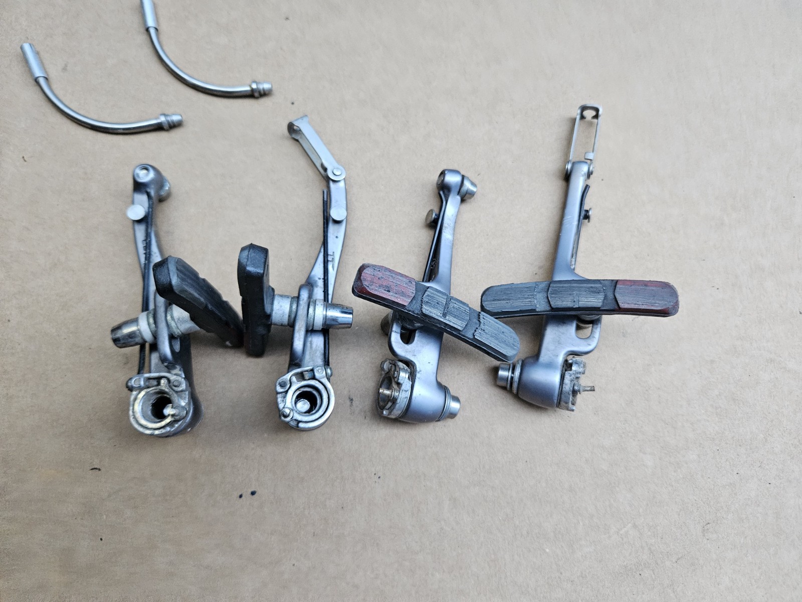 Vintage 90s Avid 20 Mountain Bike V Brakes Linear Pull Gray Front + Rear Set