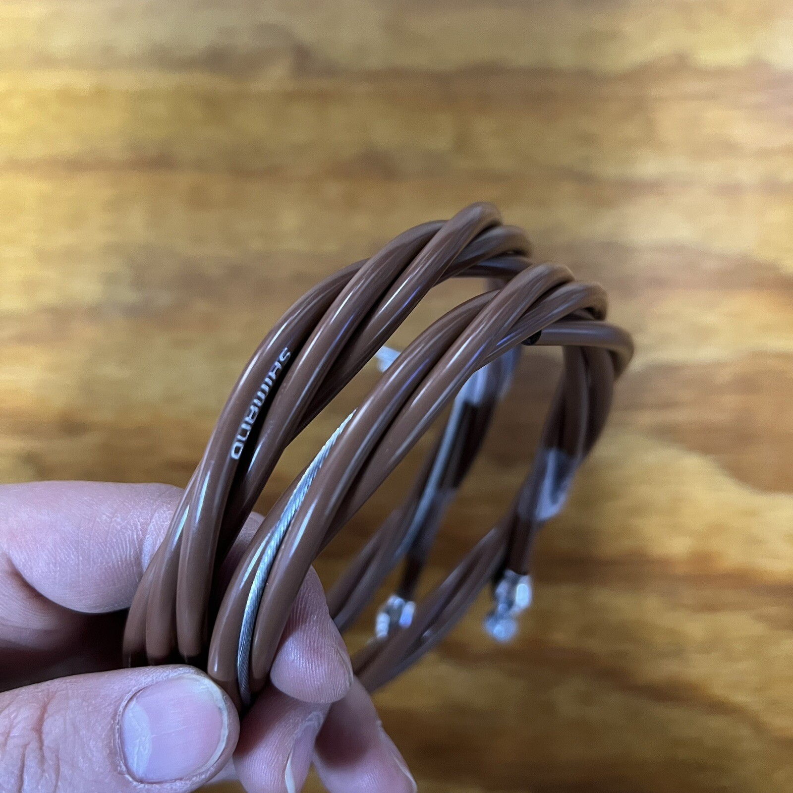 SHIMANO BROWN BRAKE CABLES FOR MCS SCHWINN GT PERFORMER RED LINE BMX OTHERS NOS