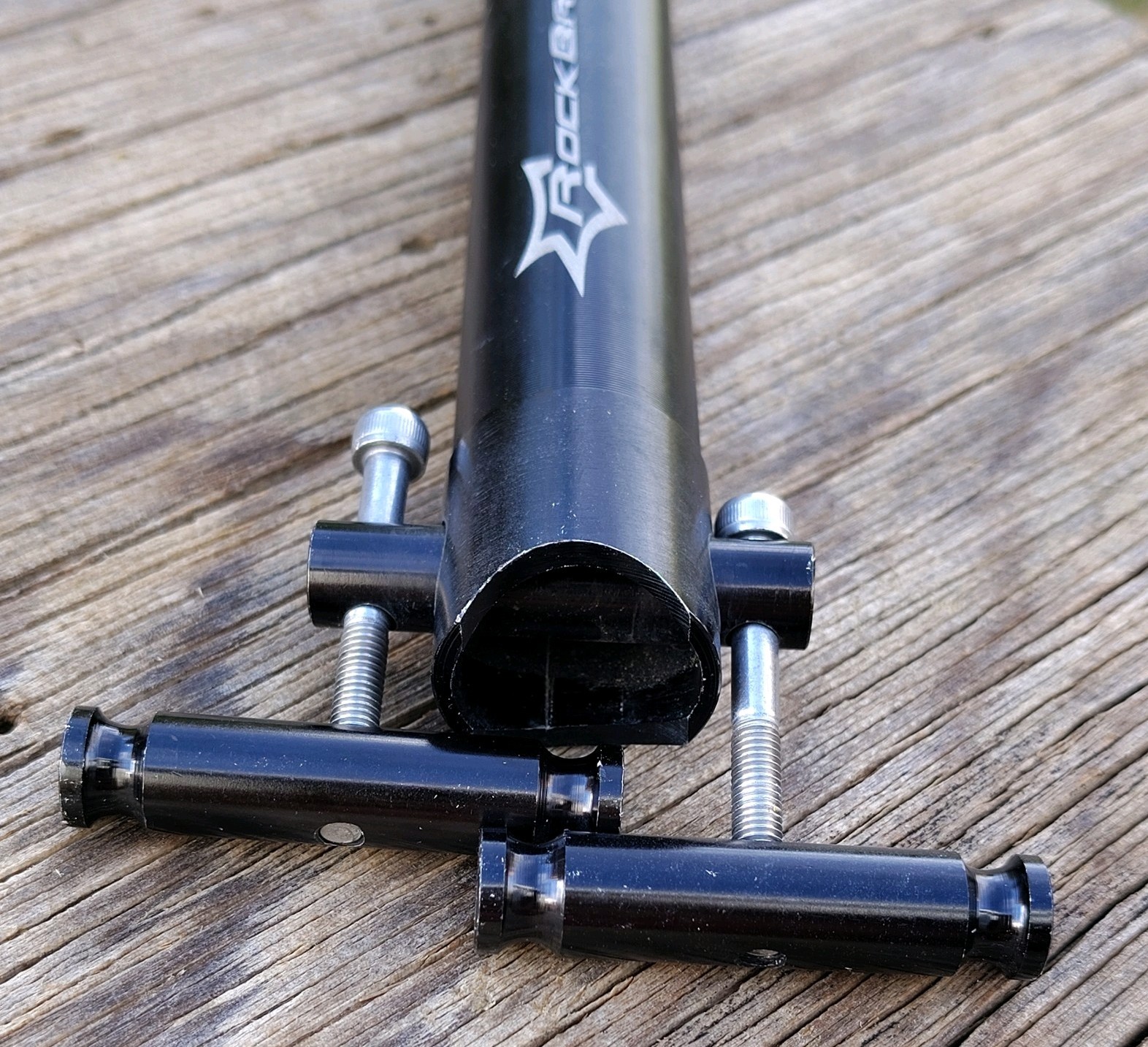 RockBros Seatpost 27.2 mm 350 mm 6061T6 Aluminum Alloy Dual-Bolt