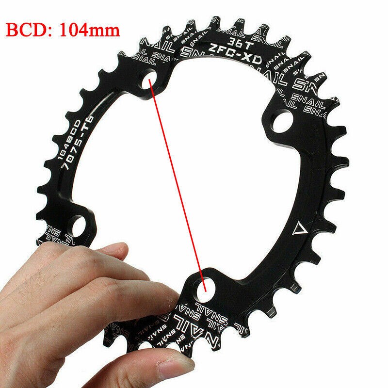 US Bicycle Crankset With BB 104BCD 32-42T Chainring 170mm Crank Fit Shimano/SRAM