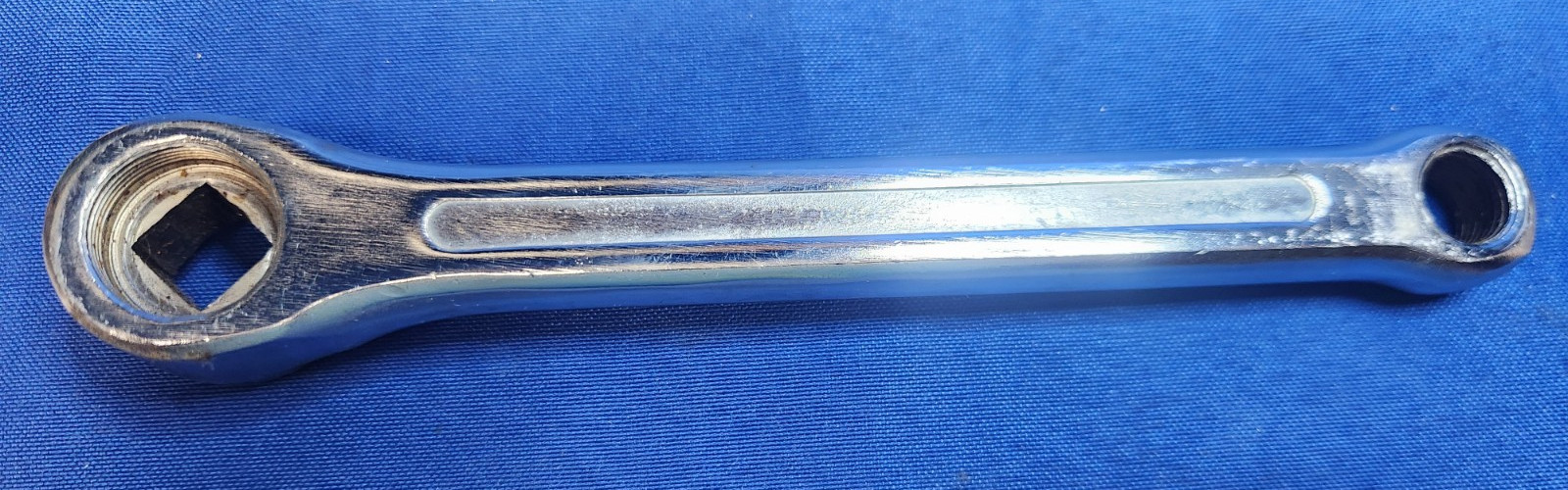 Vintage Unknown Left 165mm Chrome Crank Arm Cruiser Bike Bicycle Solida Nervar