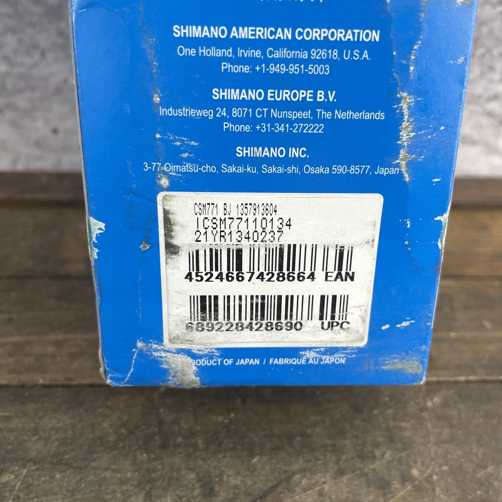 Shimano Deore XT CS-M771-10 Cassette 10-Speed 11-34T HG-X Dyna-Sys Japan MTB
