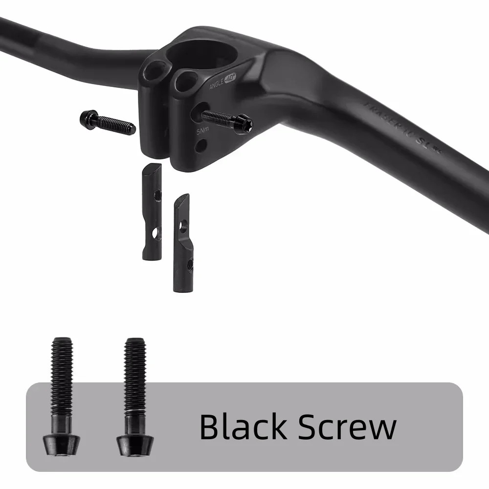 740MM -40 Degrees Full Carbon Fiber Integrated Cockpit MTB Handlebar Accessories