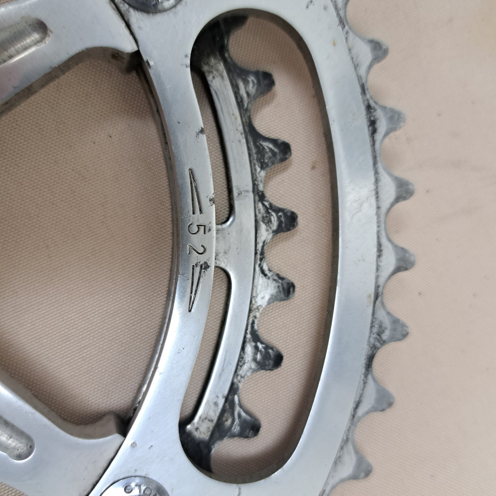 CAMPAGNOLO NUOVO RECORD STRADA ROAD BICYCLE 170 MM 52/42 T CRANK SET