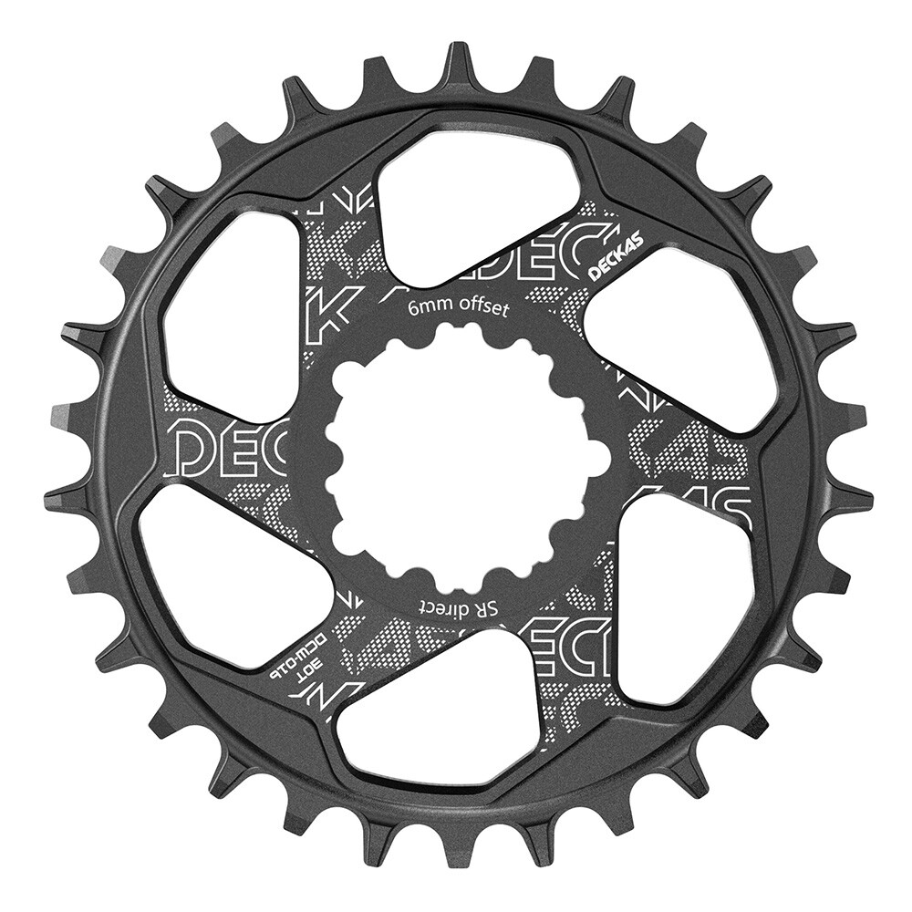 DECKAS 12 Speed 6MM Offset Direct Mount Chainring MTB Crankset 30T-36T