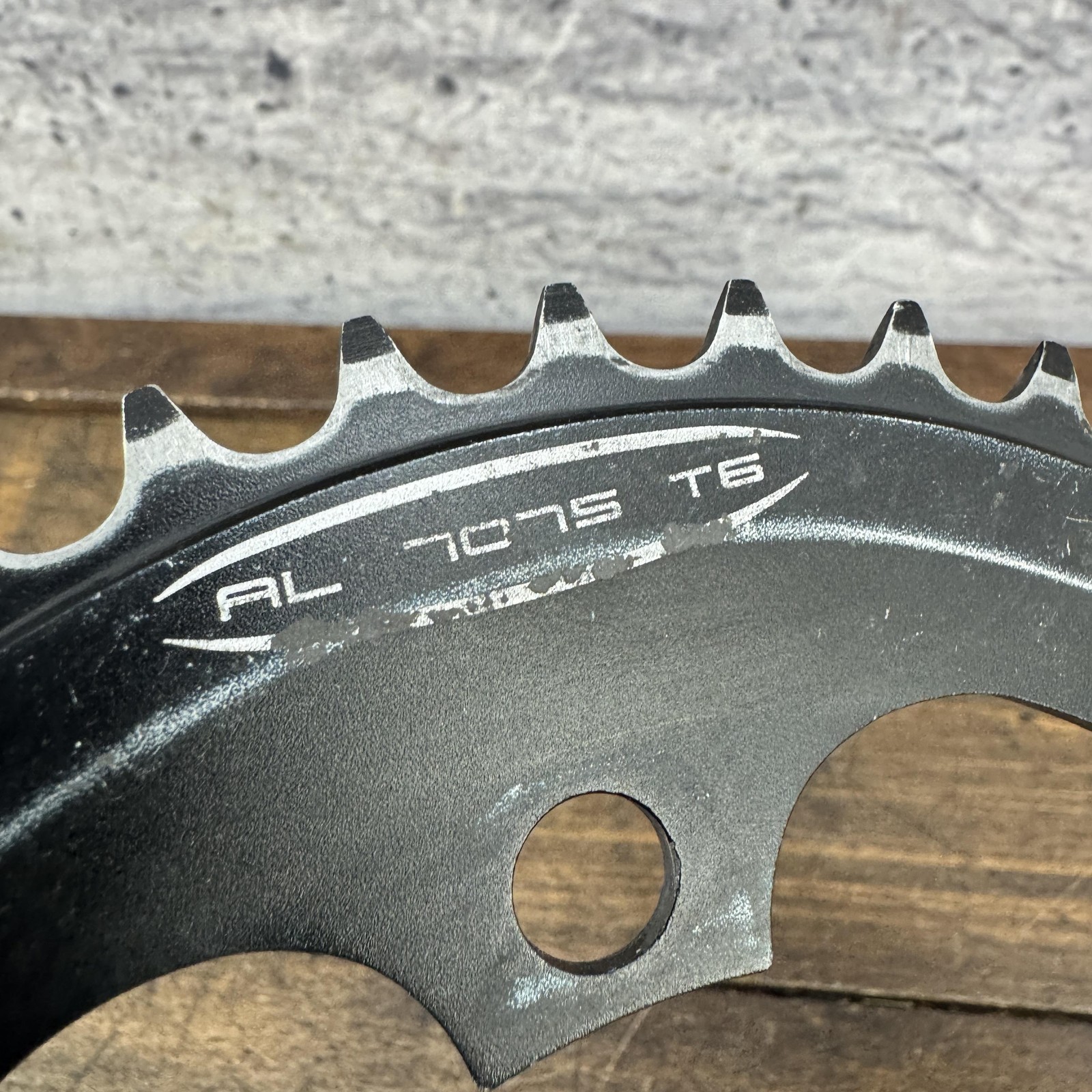 44T Chainring 110 BCD 5-Arm Black AL-7075-T6 Aluminum Road MTB Bike 44 Tooth