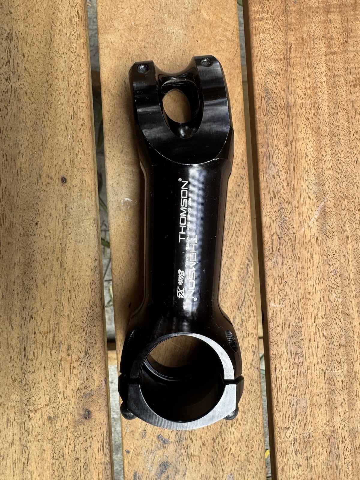 THOMSON Elite X4 MTB Stem /-10 deg x 100mm .8 Clamp – Black – SM-E139